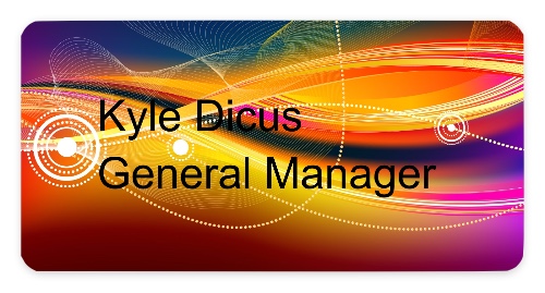 Design 408749 Custom Nametags