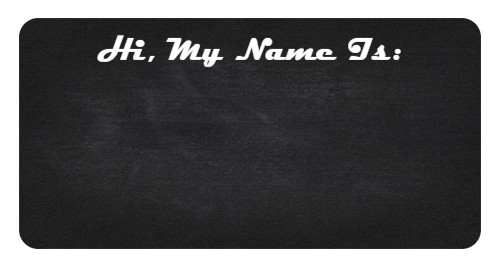 Design 442944 Custom Nametags