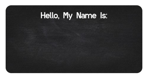 Design 442955 Custom Nametags