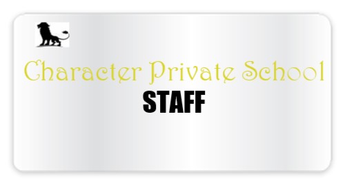 Design 480233 Custom Nametags