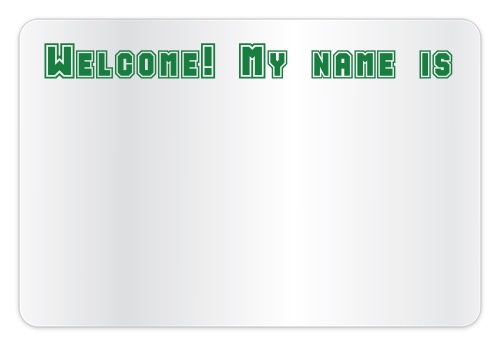 Design 509554 Custom Nametags
