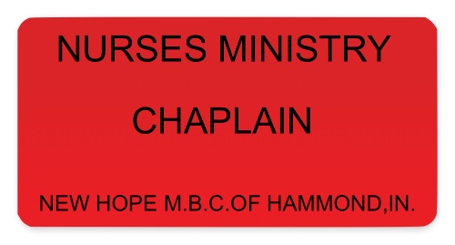 Design 509958 Custom Nametags