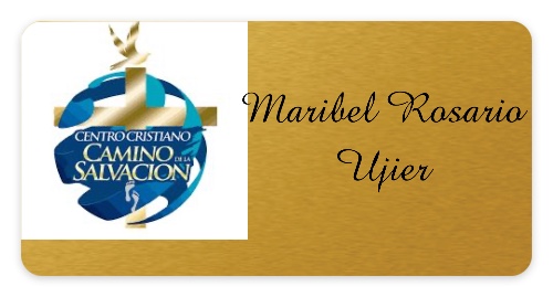 Design 612720 Custom Nametags