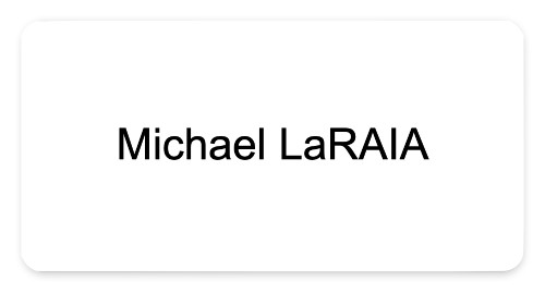 Design 630296 Custom Nametags