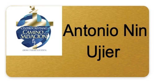 Design 640584 Custom Nametags