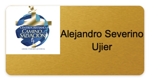 Design 640586 Custom Nametags