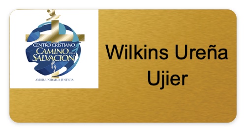 Design 640590 Custom Nametags