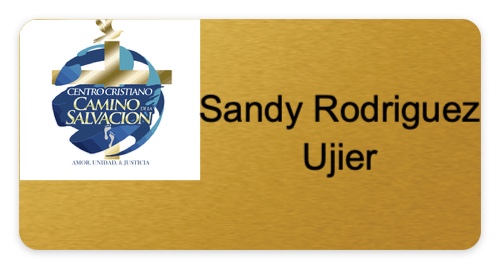 Design 640592 Custom Nametags