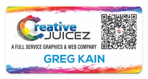 Design 654932 Custom Nametags
