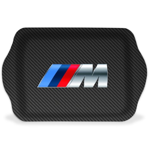 Carbon Fiber M Logo Rolling Trays Image