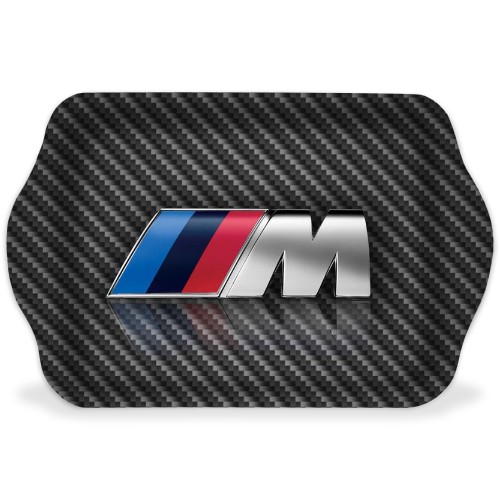 M Logo on Carbon Fiber Rolling Trays Image