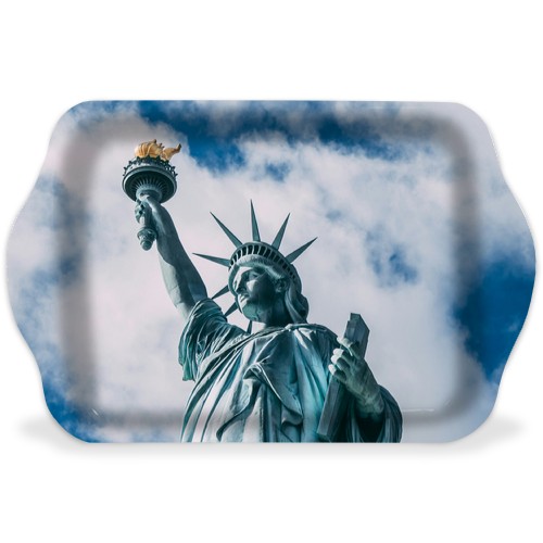 New York Statue of Liberty Rolling Trays Image