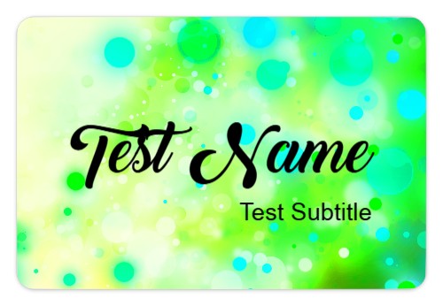 Design 689460 Custom Nametags