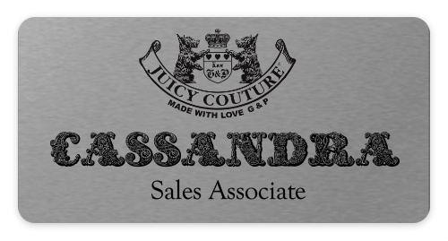Design 236173 Custom Nametags
