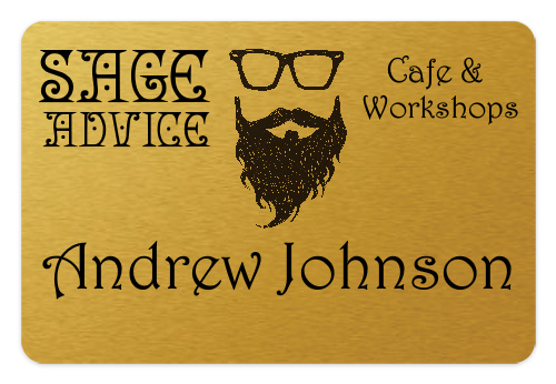 Design 246355 Custom Nametags