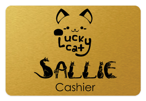 Design 239848 Custom Nametags