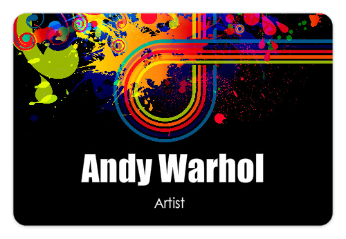 Design 295436 Custom Nametags